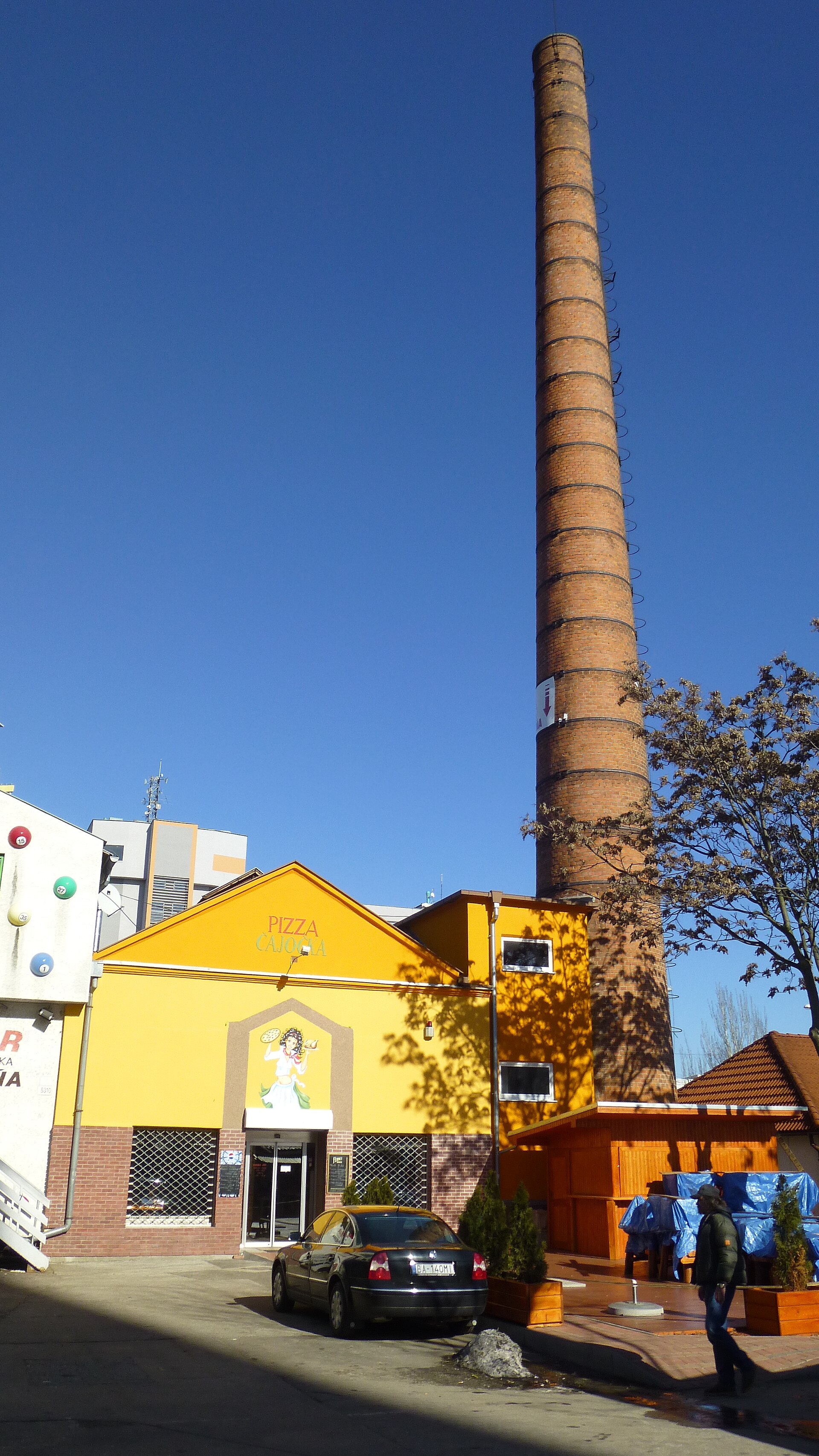 Ružinovský pivovar Komín